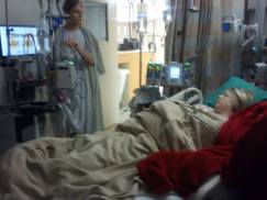 Jon and me after our surgeries! 